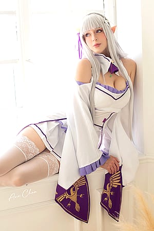 My handmade Emilia cosplay! (Ana Chuu)'