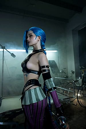 Jinx from Arcane by JyuSan'