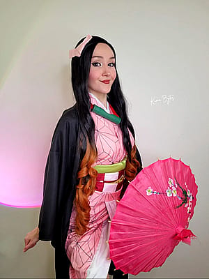 Nezuko Kamado from Demon Slayer by KumasukiCosplay'