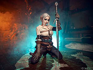Ciri from The Witcher 3 by Mikomi Hokina'