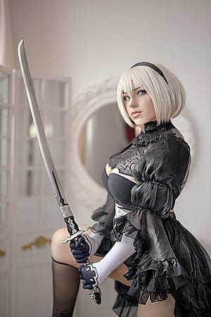2B cosplay by me (Kuroitsne)'