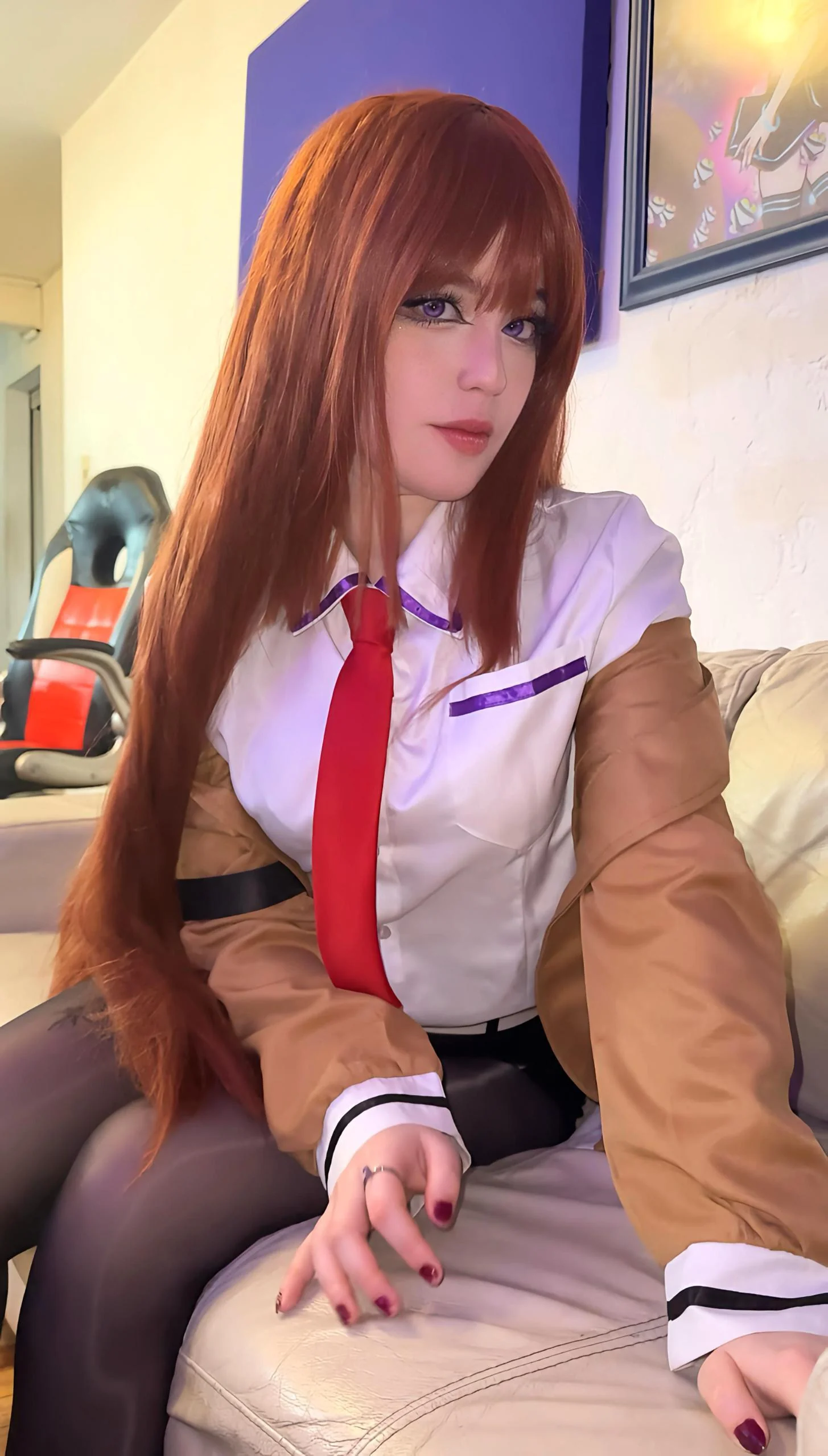 Makise Kurisu from Steins;Gate | Cosplayer: Kurisutyn picture 3 of 5
