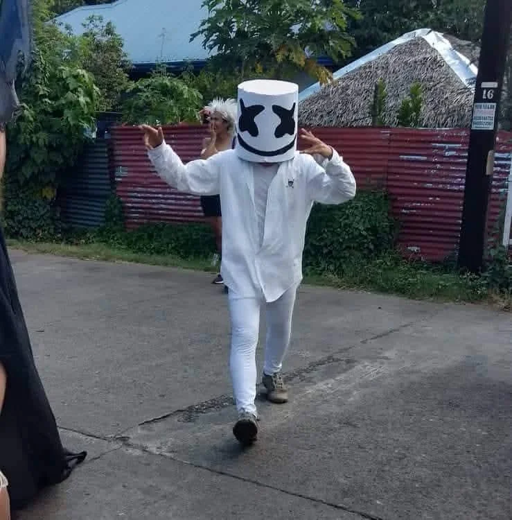 Marshmello cosplay, by yours truly picture 1 of 1