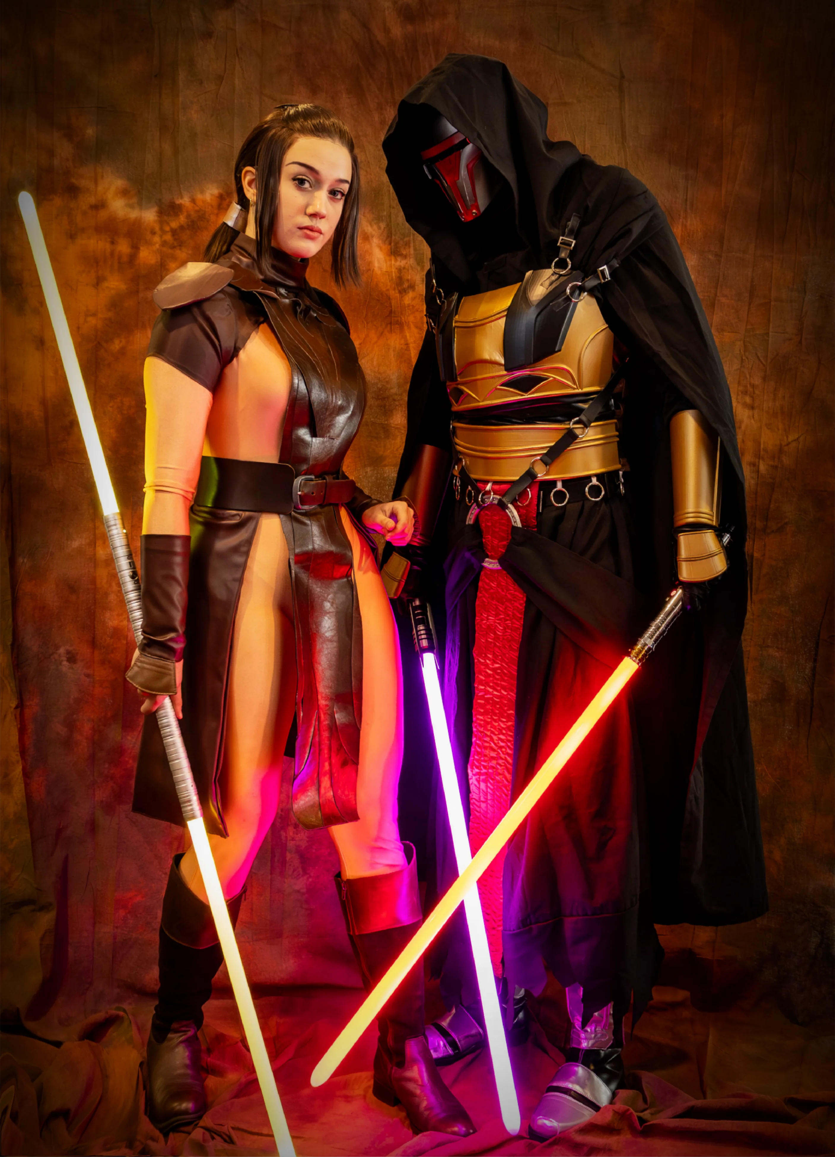 Bastila Shan and Darth Revan cosplay by Alphy.coss and starforge.cos picture 1 of 3