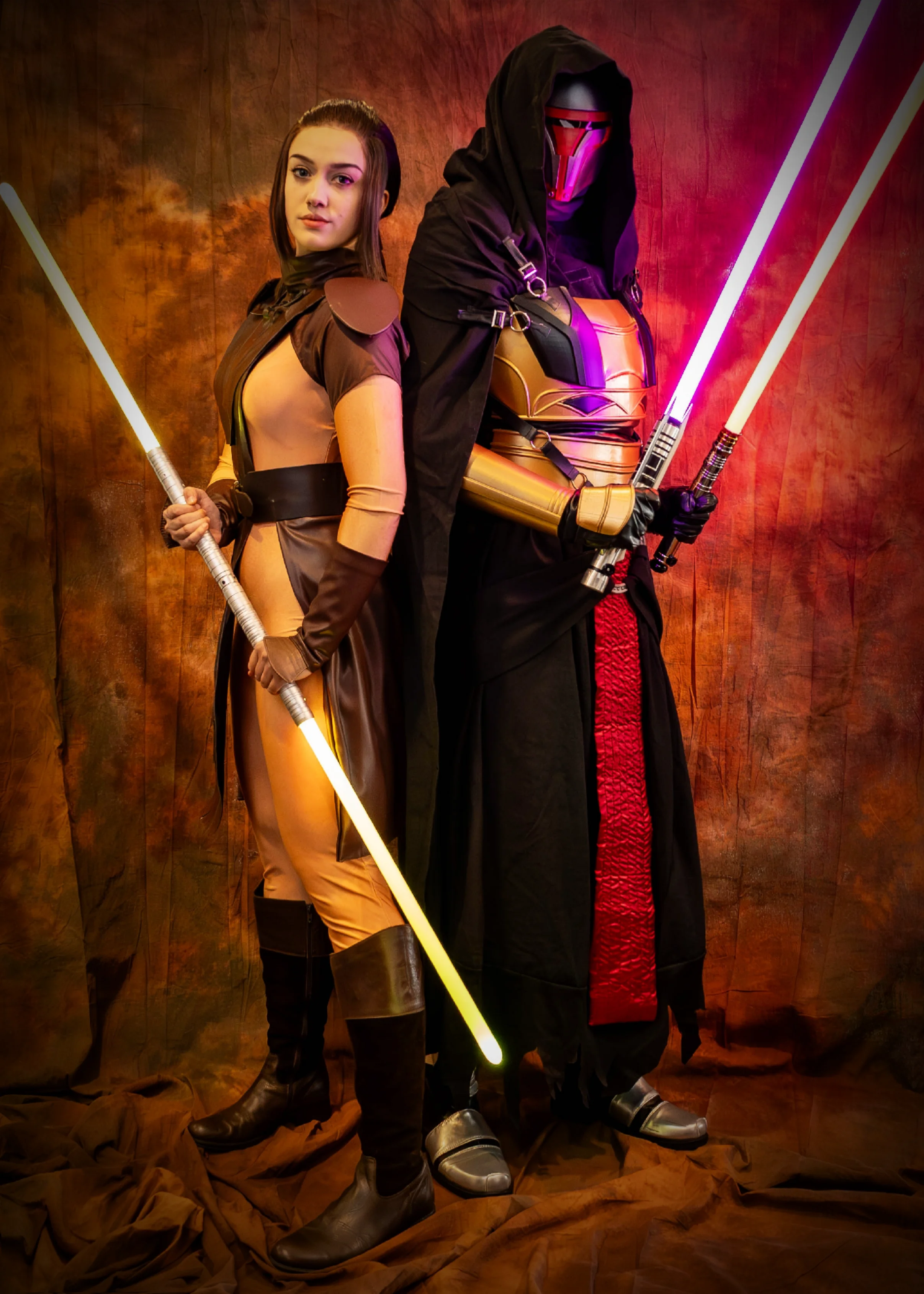 Bastila Shan and Darth Revan cosplay by Alphy.coss and starforge.cos picture 2 of 3