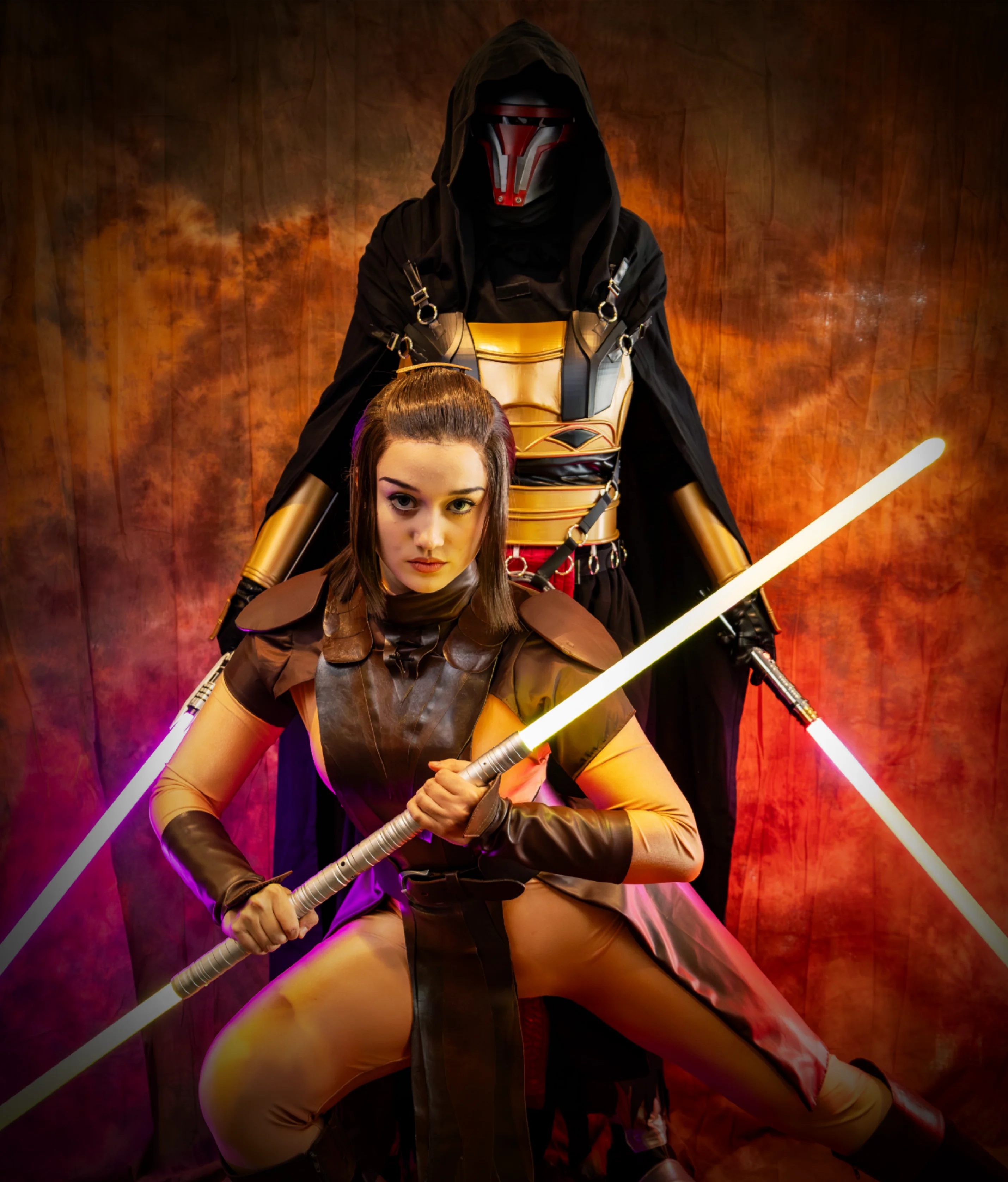 Bastila Shan and Darth Revan cosplay by Alphy.coss and starforge.cos picture 3 of 3
