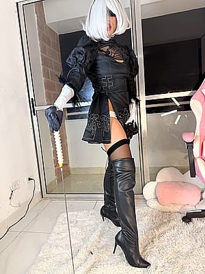 2B cosplay by Julia'