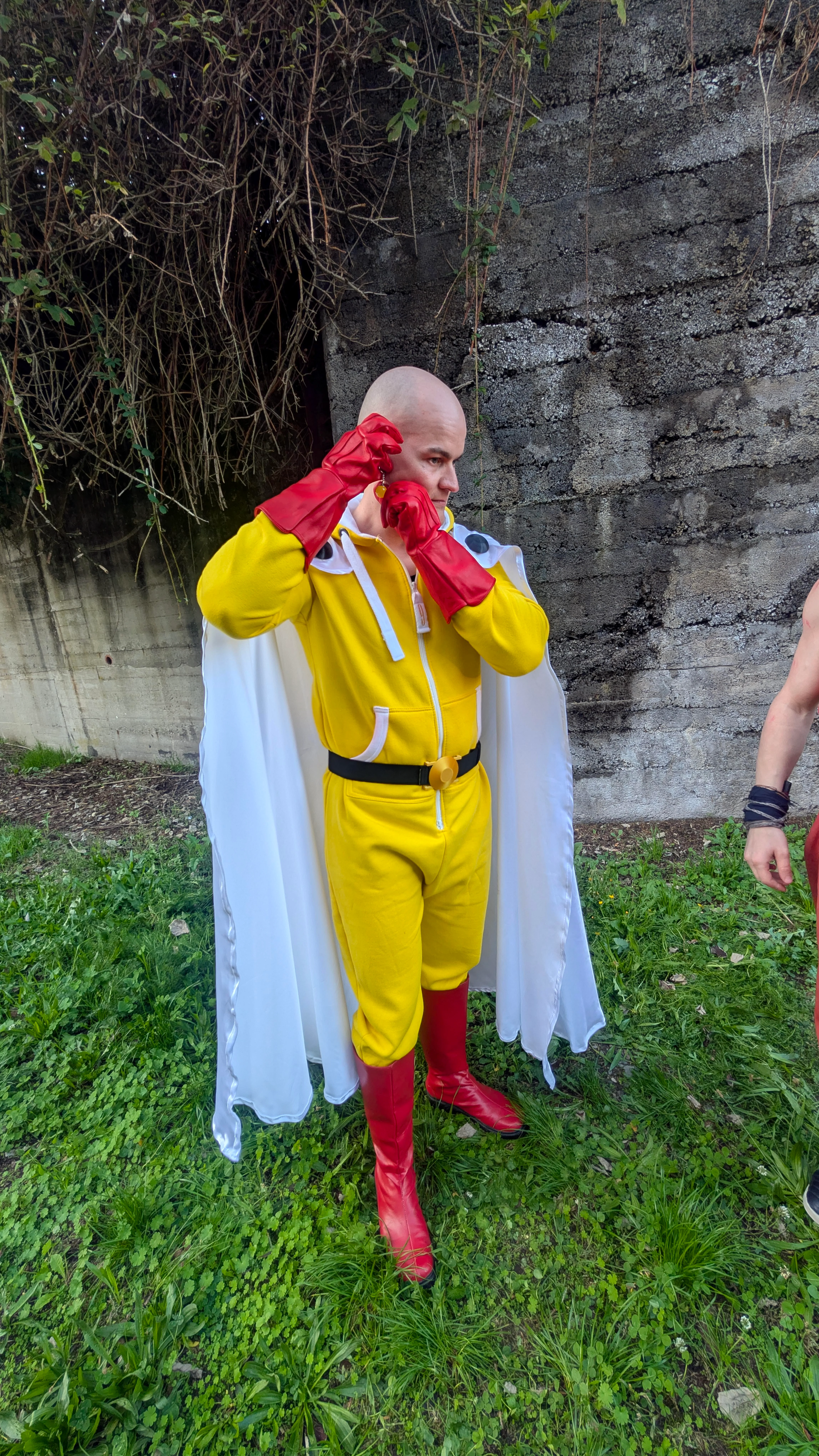 A fusion of Goku and Saitama? 😱👀🗣️ | Krillin The Human Raditz picture 1 of 15