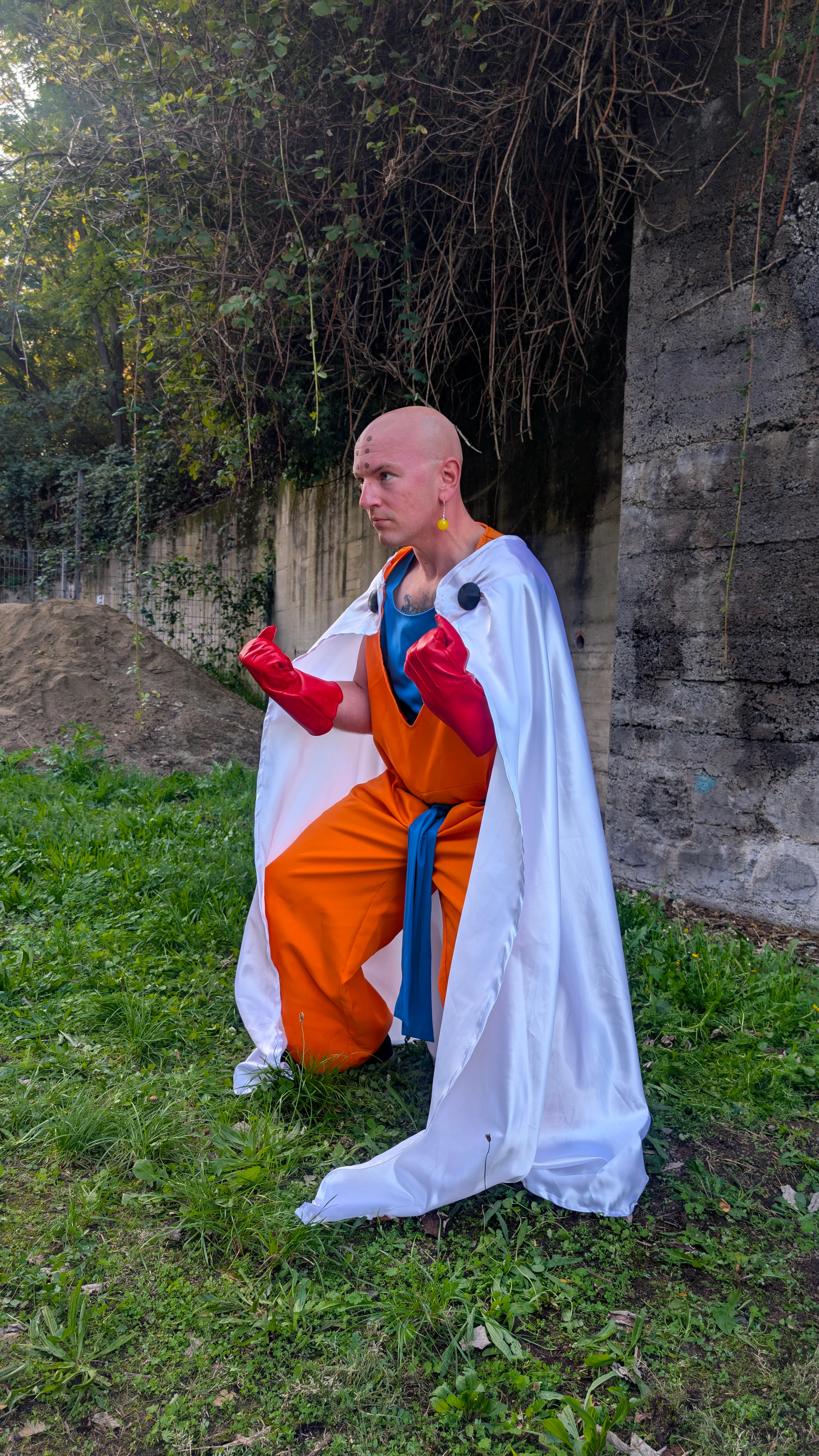 A fusion of Goku and Saitama? 😱👀🗣️ | Krillin The Human Raditz picture 5 of 15