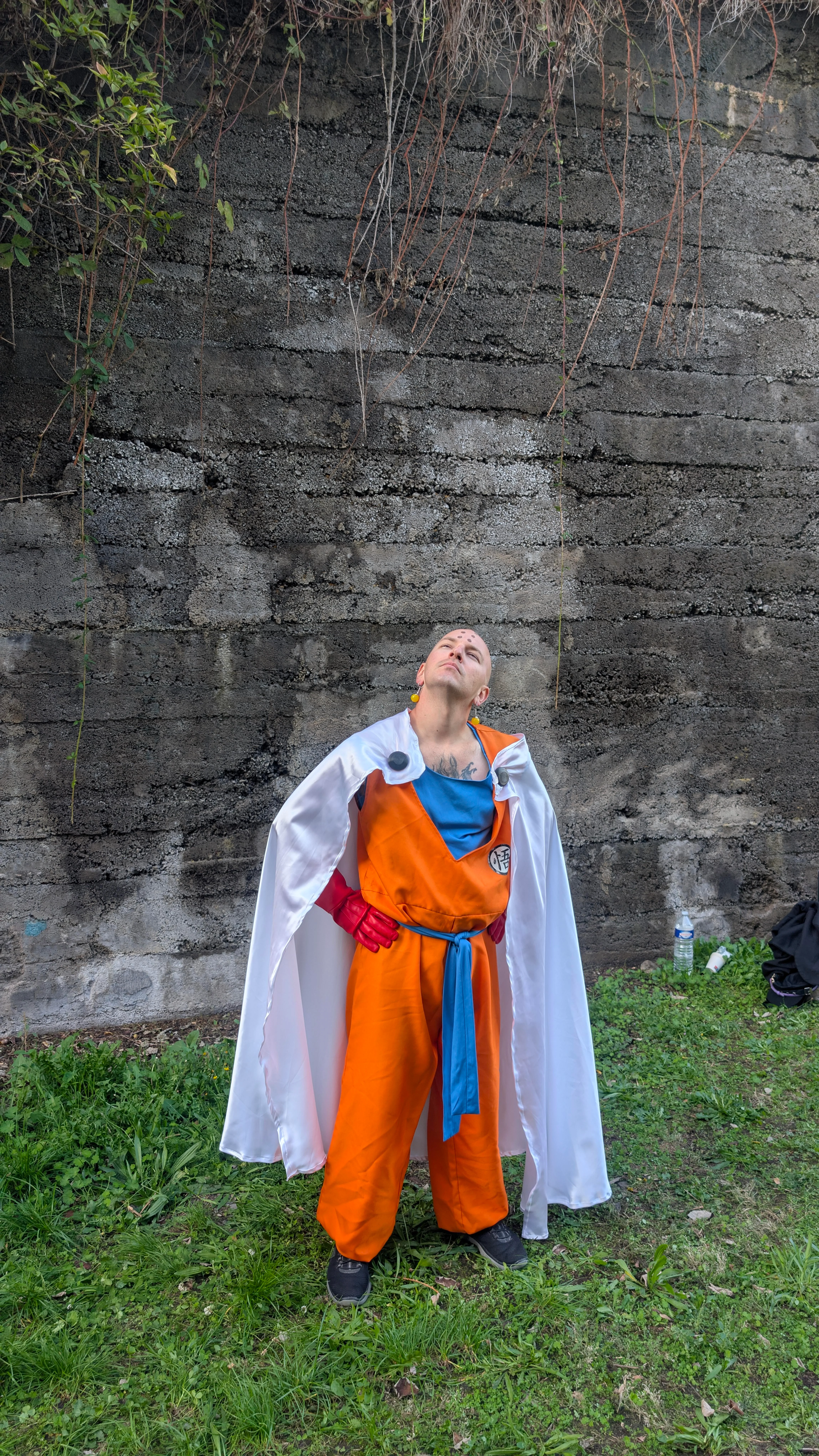 A fusion of Goku and Saitama? 😱👀🗣️ | Krillin The Human Raditz picture 10 of 15