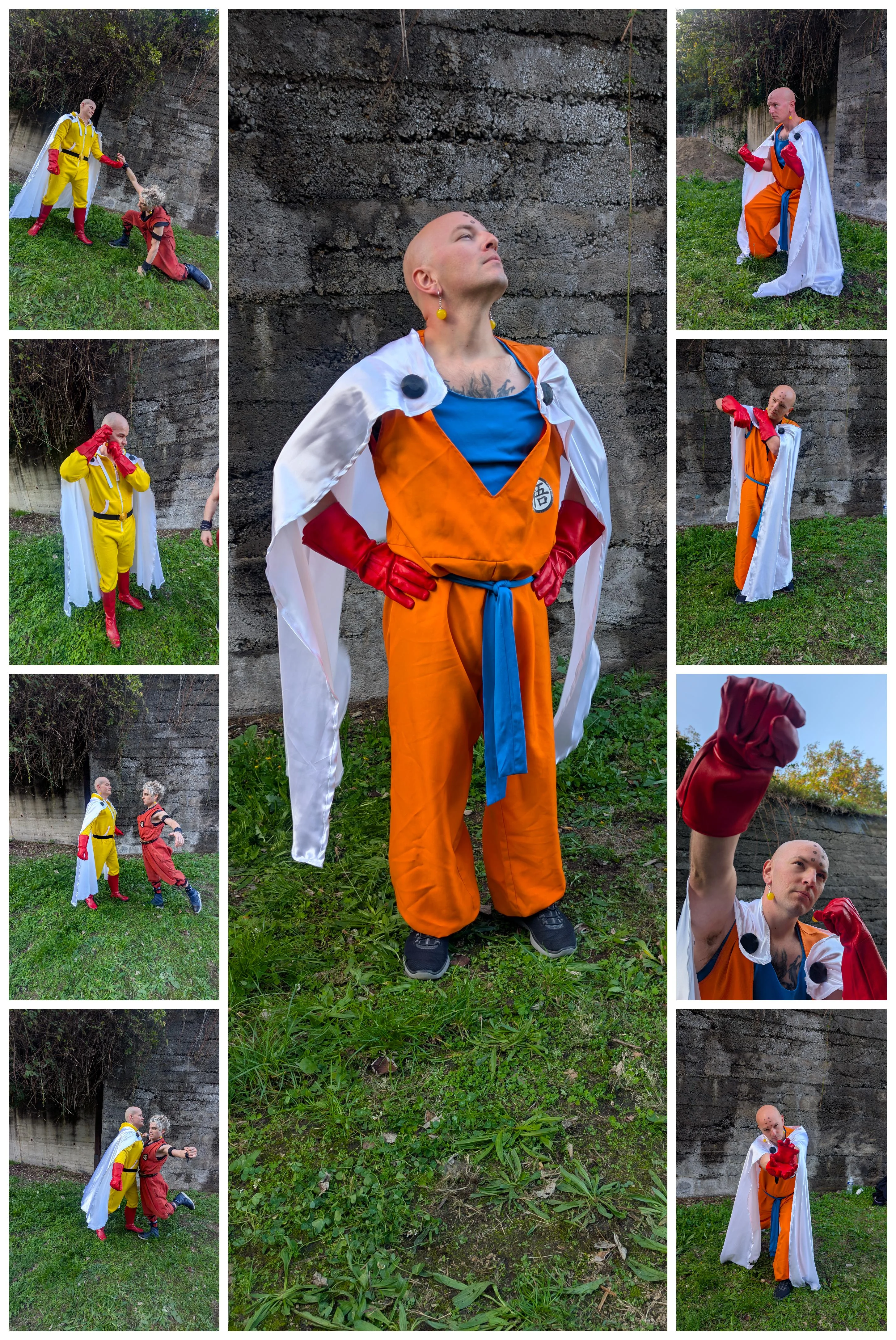 A fusion of Goku and Saitama? 😱👀🗣️ | Krillin The Human Raditz picture 12 of 15