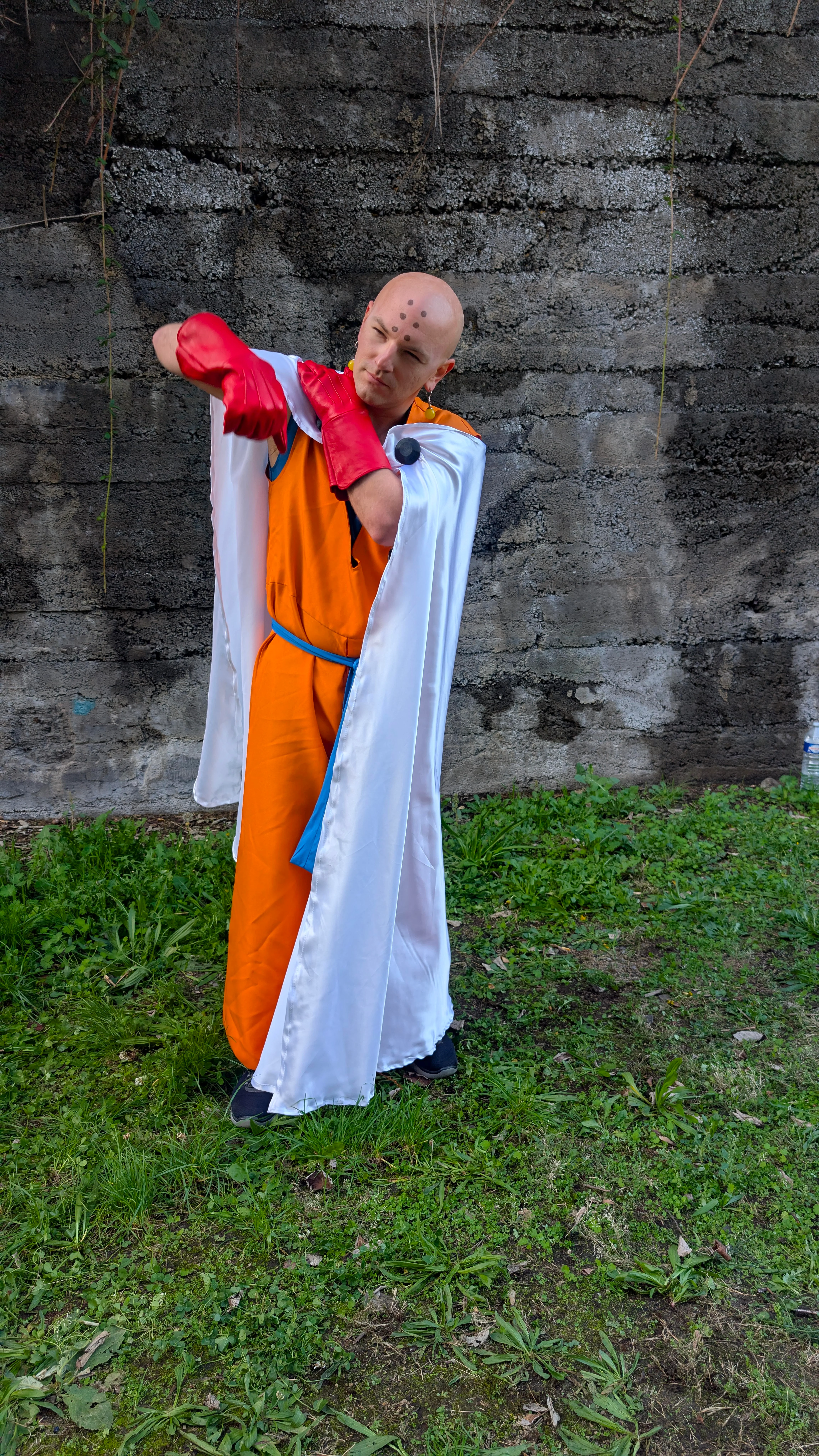 A fusion of Goku and Saitama? 😱👀🗣️ | Krillin The Human Raditz picture 15 of 15