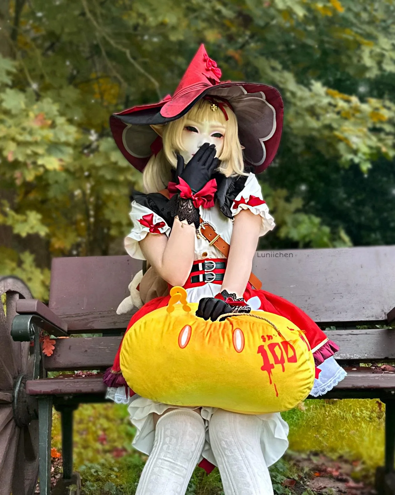 My Blossoming Starlight / Witch Klee Cosplay from Genshin Impact by Luniichen picture 1 of 4