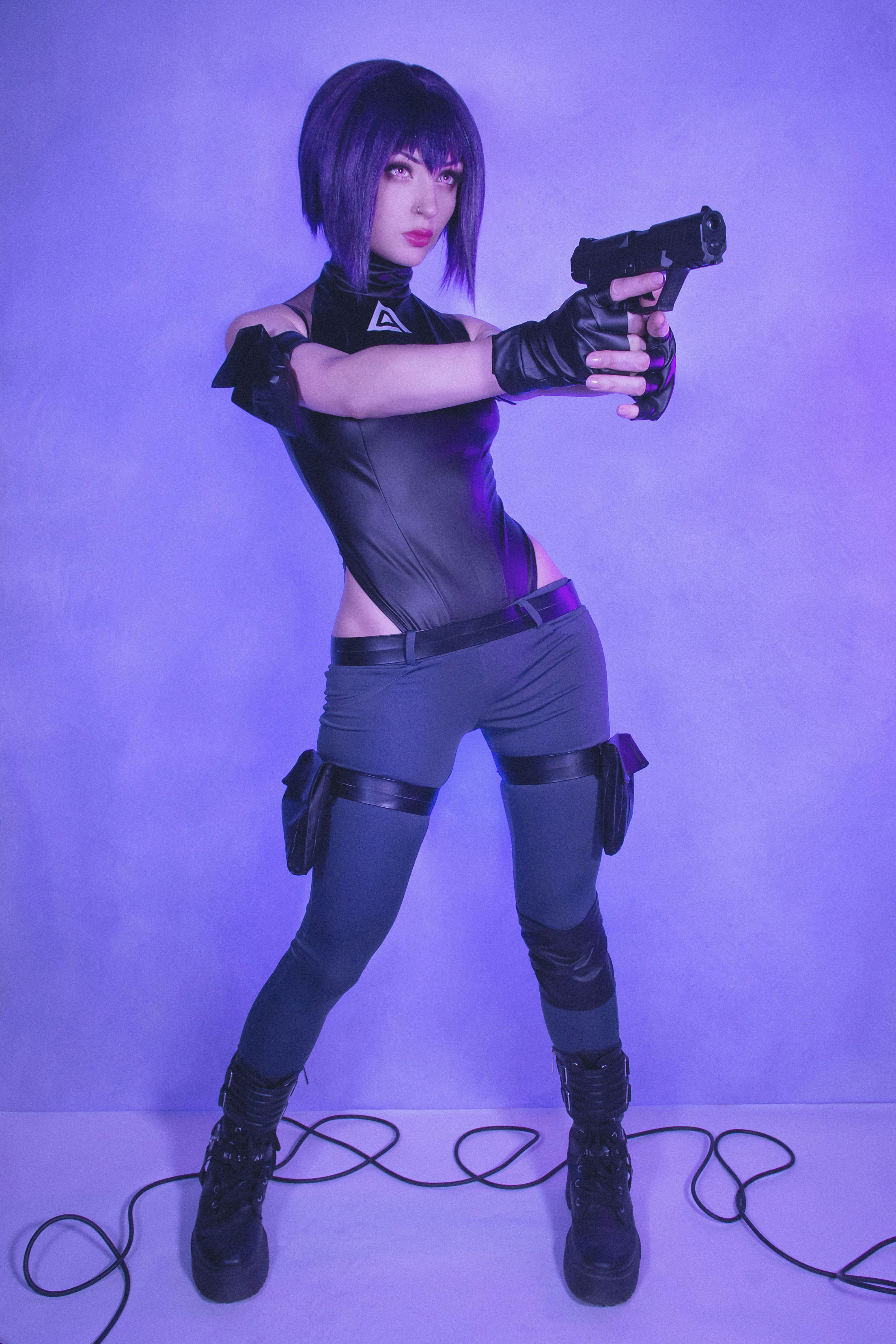 Motoko Kusanagi cosplay (Shiro) picture 1 of 1
