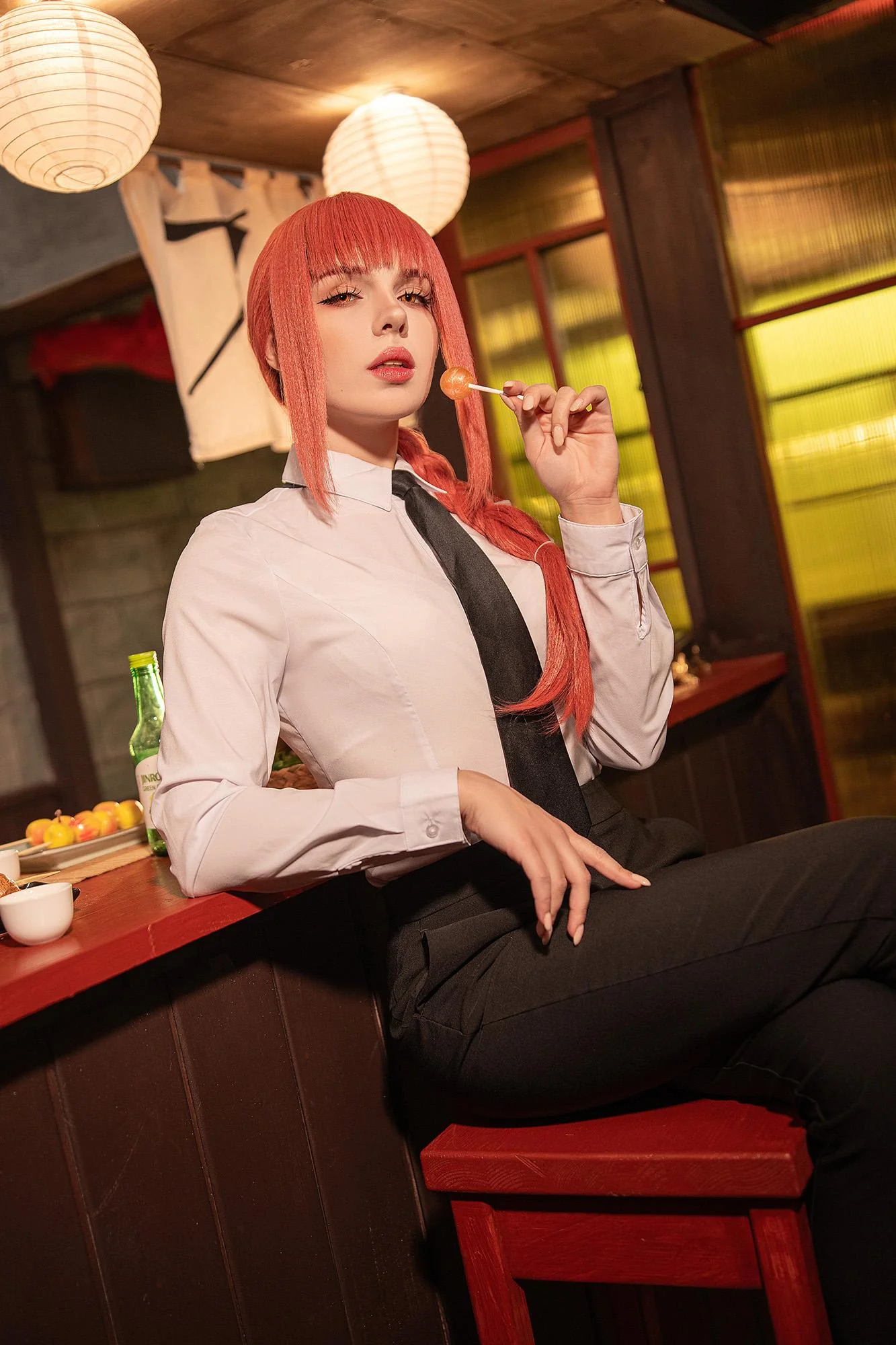 Makima from Chainsaw Man cosplay by Lil Bamby picture 1 of 2