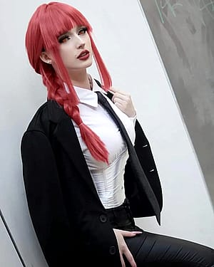 Makima by fl0oweryy_cos'