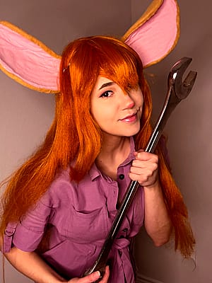 Gadget from rescue rangers by Eurydiceslewds'
