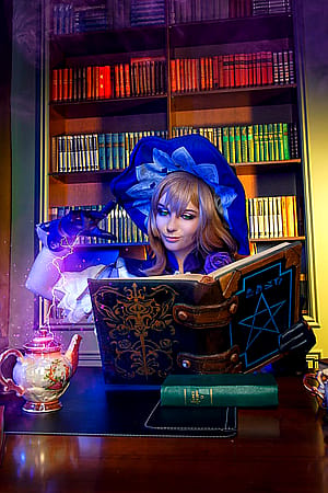 Lisa Minci from Genshin Impact by AGflower'