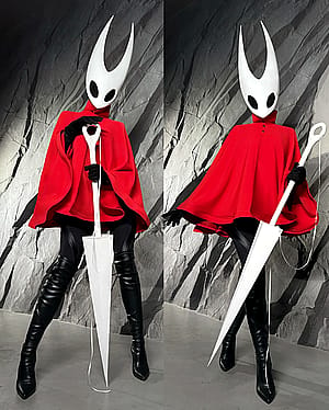 Hornet from Hollow Knight Silksong cosplay by Alina Becker'