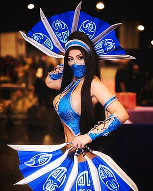 KITANA from Mortal Combat by Leveiaivi'