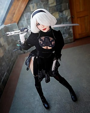 YoRHa Unit 2B by Myrtle Sarrosa'