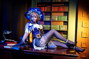Lisa Minci from Genshin Impact by AGflower'