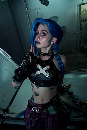 Jinx from Arcane by JyuSan'
