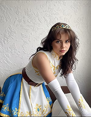 Princess Zelda by me Bailey'