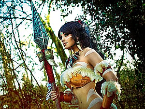 Nidalee from League of legends by Tabitha Lyons'