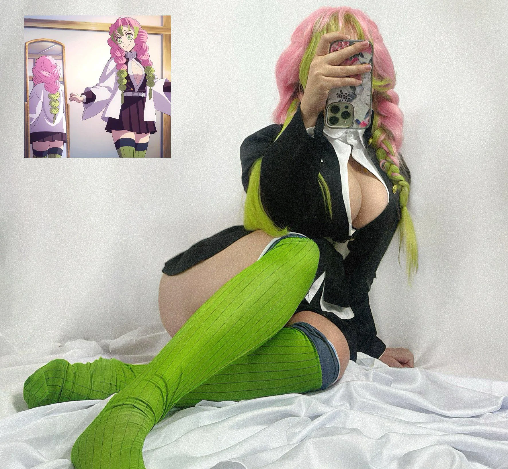 mitsuri kanroji from [demon slayer] by (togehpi) picture 1 of 1