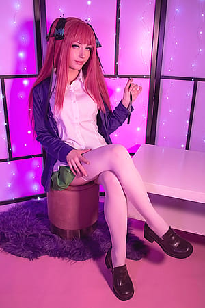 Kawaii Nino Nakano cosplay (Shirokitsune)'