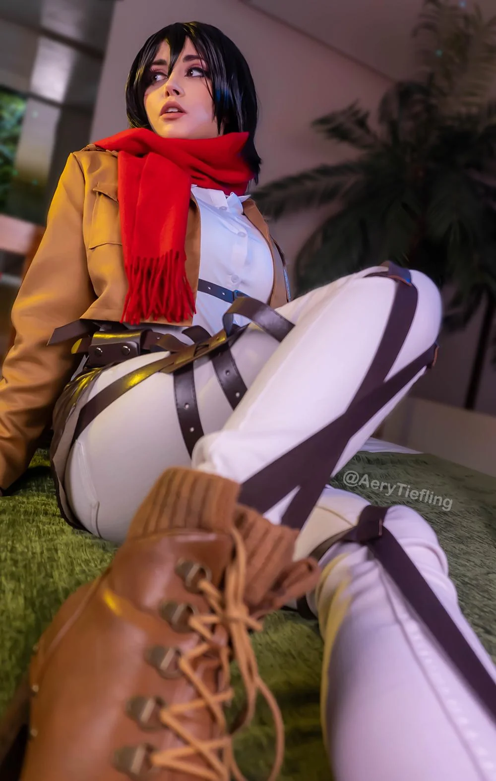 Mikasa from Attack on Titan by Aery Tiefling [OC] picture 1 of 1