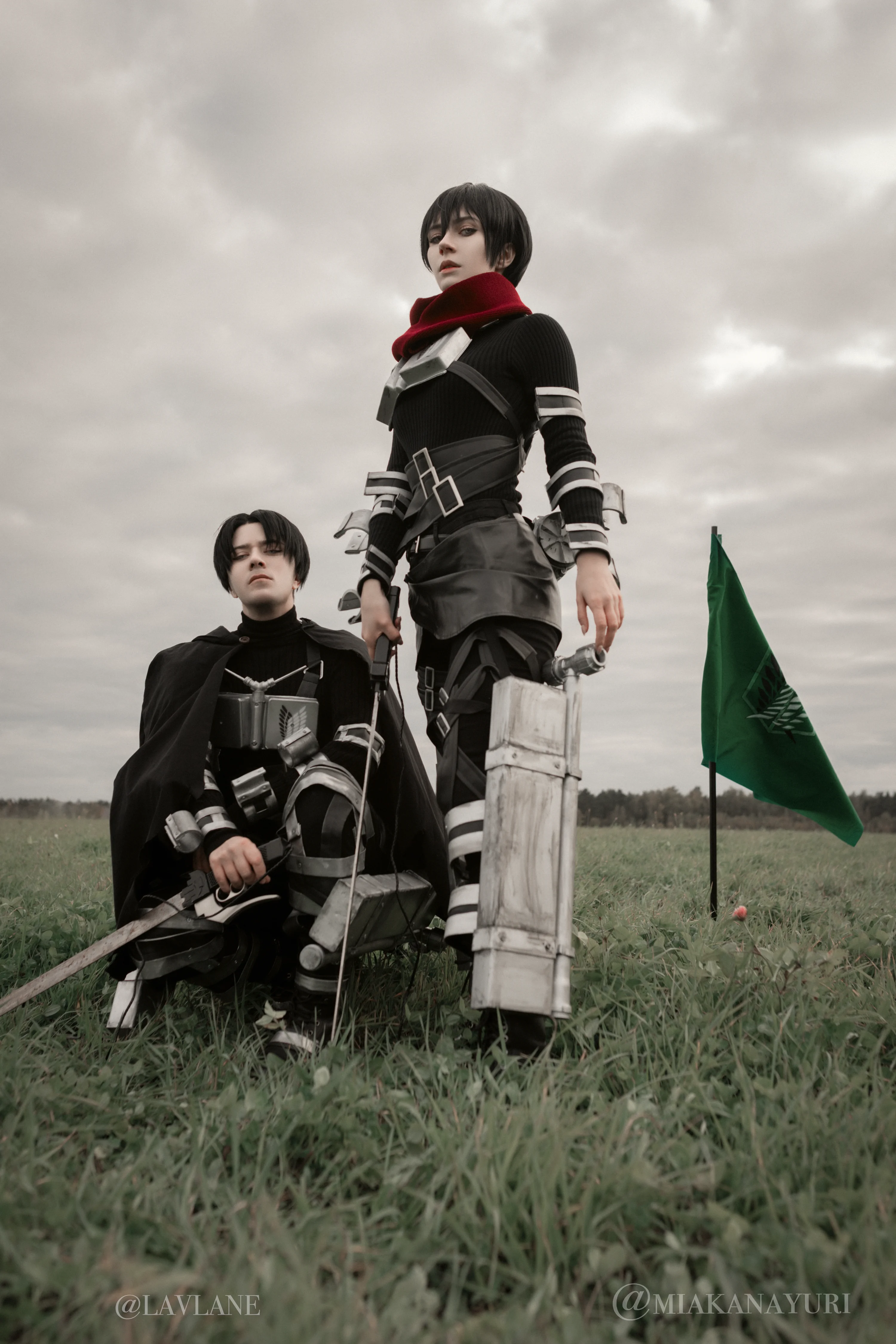 Mikasa & Levi [Attack on Titan] by (Miakanayuri & Lavlane) picture 1 of 1