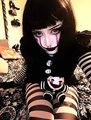 Puppet cosplay from fnaf by doomgirldoll'
