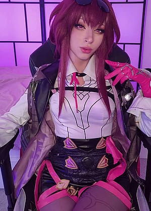 My kawaii Kafka cosplay (Shirokitsune)'