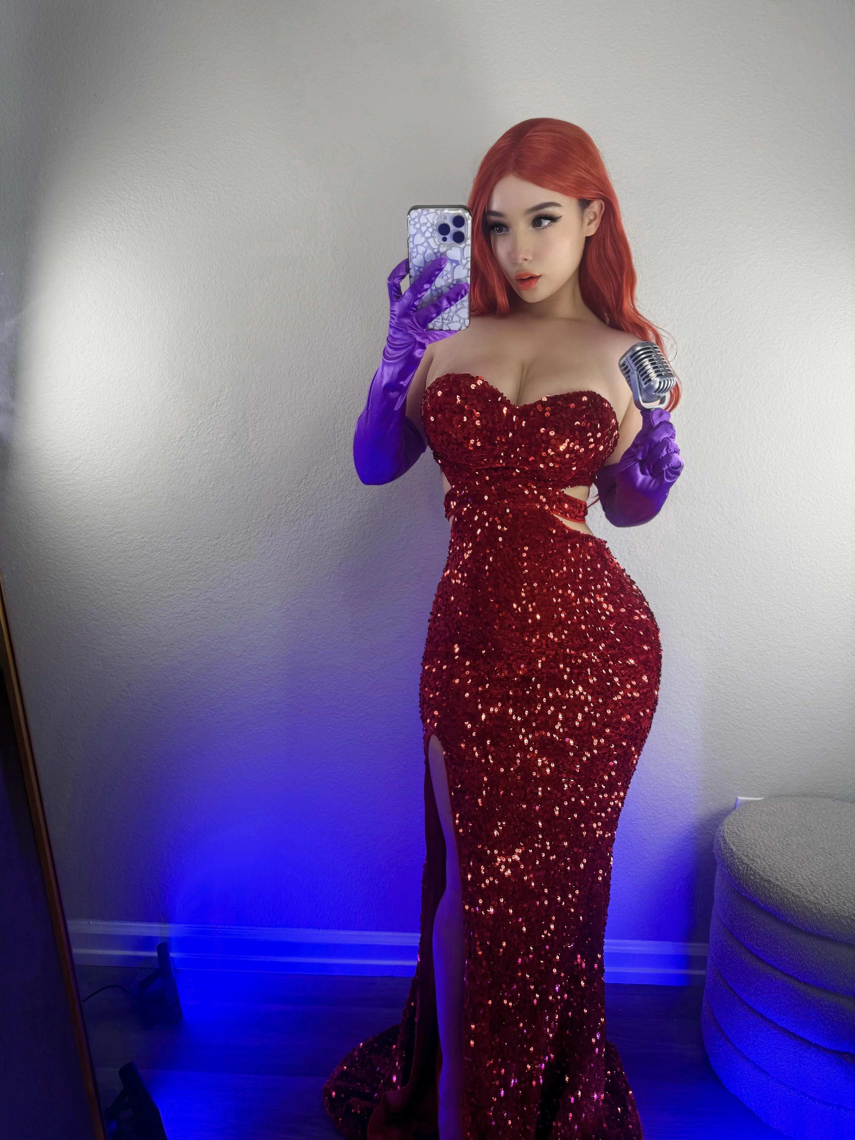My Jessica Rabbit cosplay attempt :3 (by Chanel) picture 1 of 1