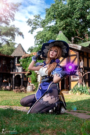 Lisa Minci from Genshin Impact by Kerocchi'