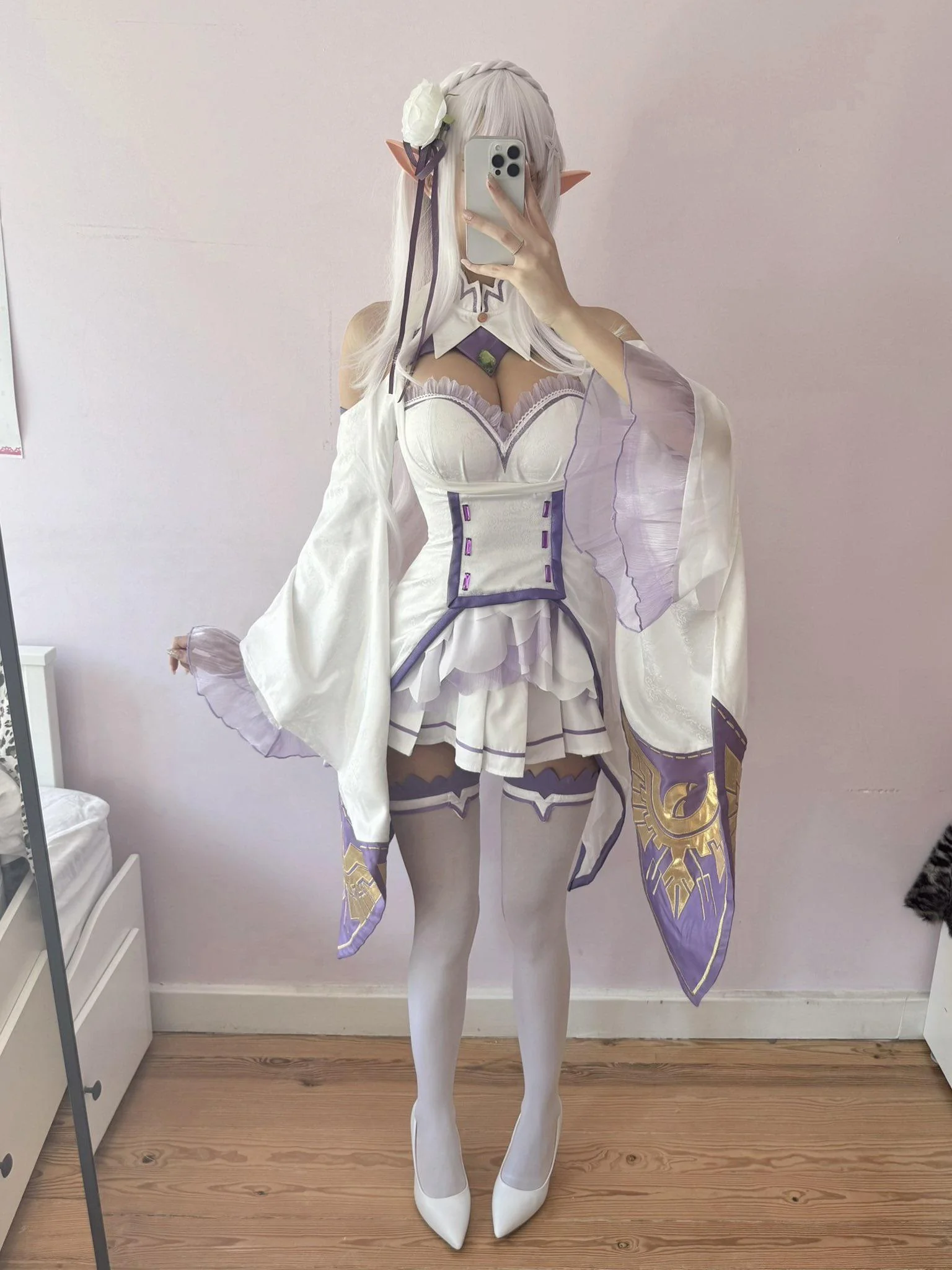 emilia from re: zero by kitsunedereee picture 1 of 1