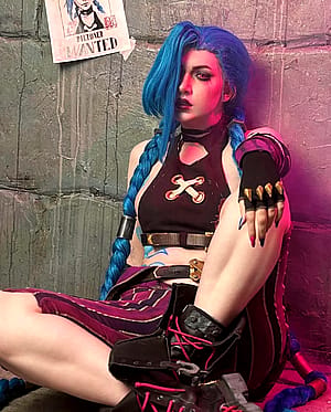 Jinx from Arcane by _ulichan_'
