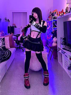 Kawaii Tifa Lockhart by me (Shirokitsune)'