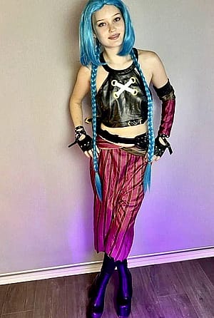 Jinx from League of Legends'