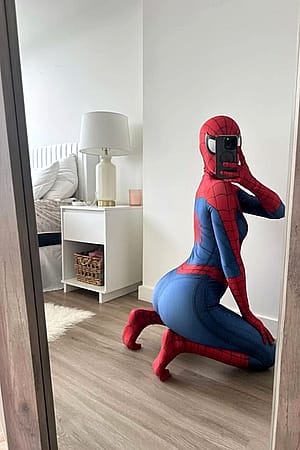 Spiderman cosplay by me (Madisyn)'