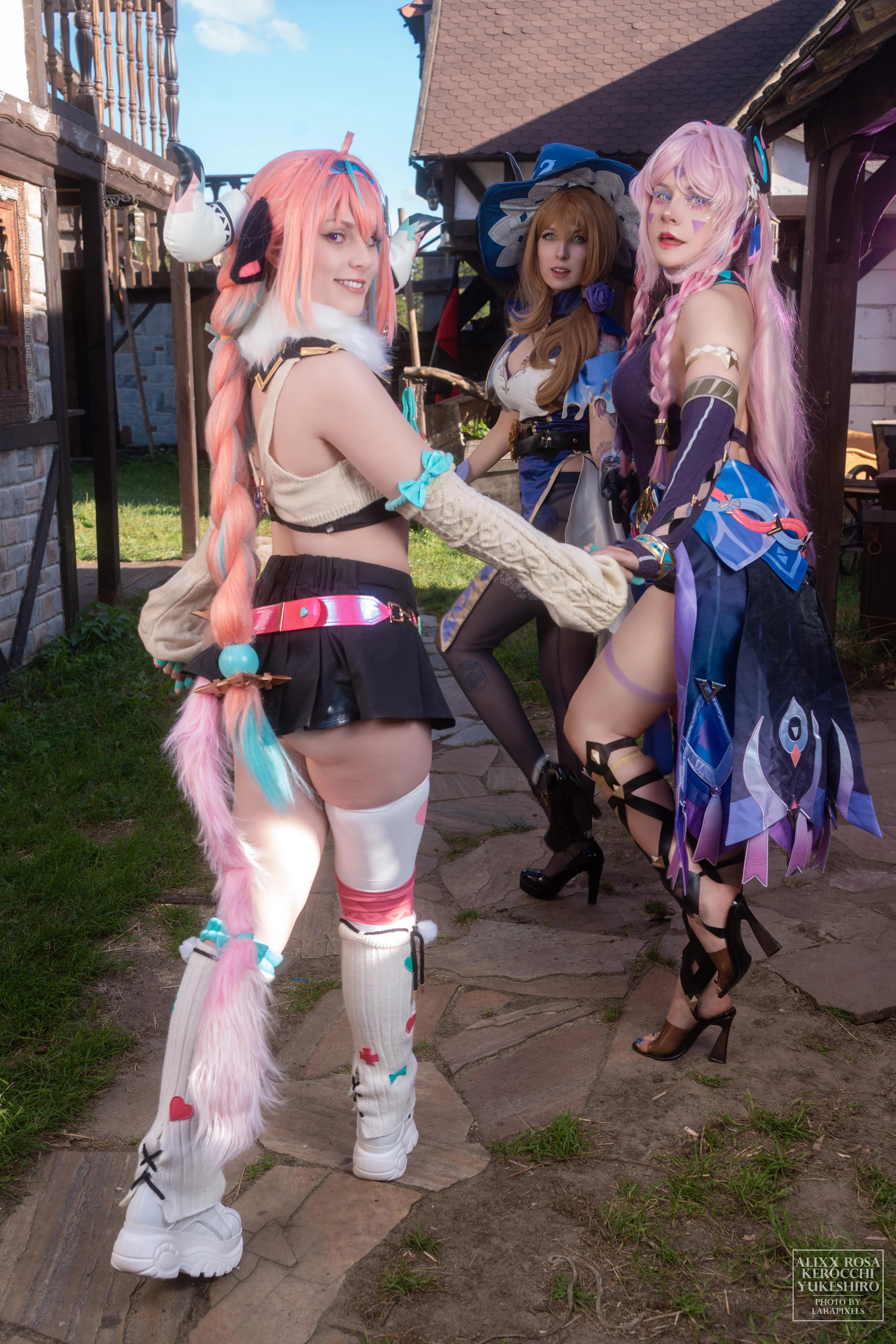 Varesa, Lisa and Citlali from Genshin Impact by Alixx Rosa, Kerocchi & Yukeshiro picture 1 of 1