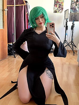 Tatsumaki from One Punch Man by Sakuya'