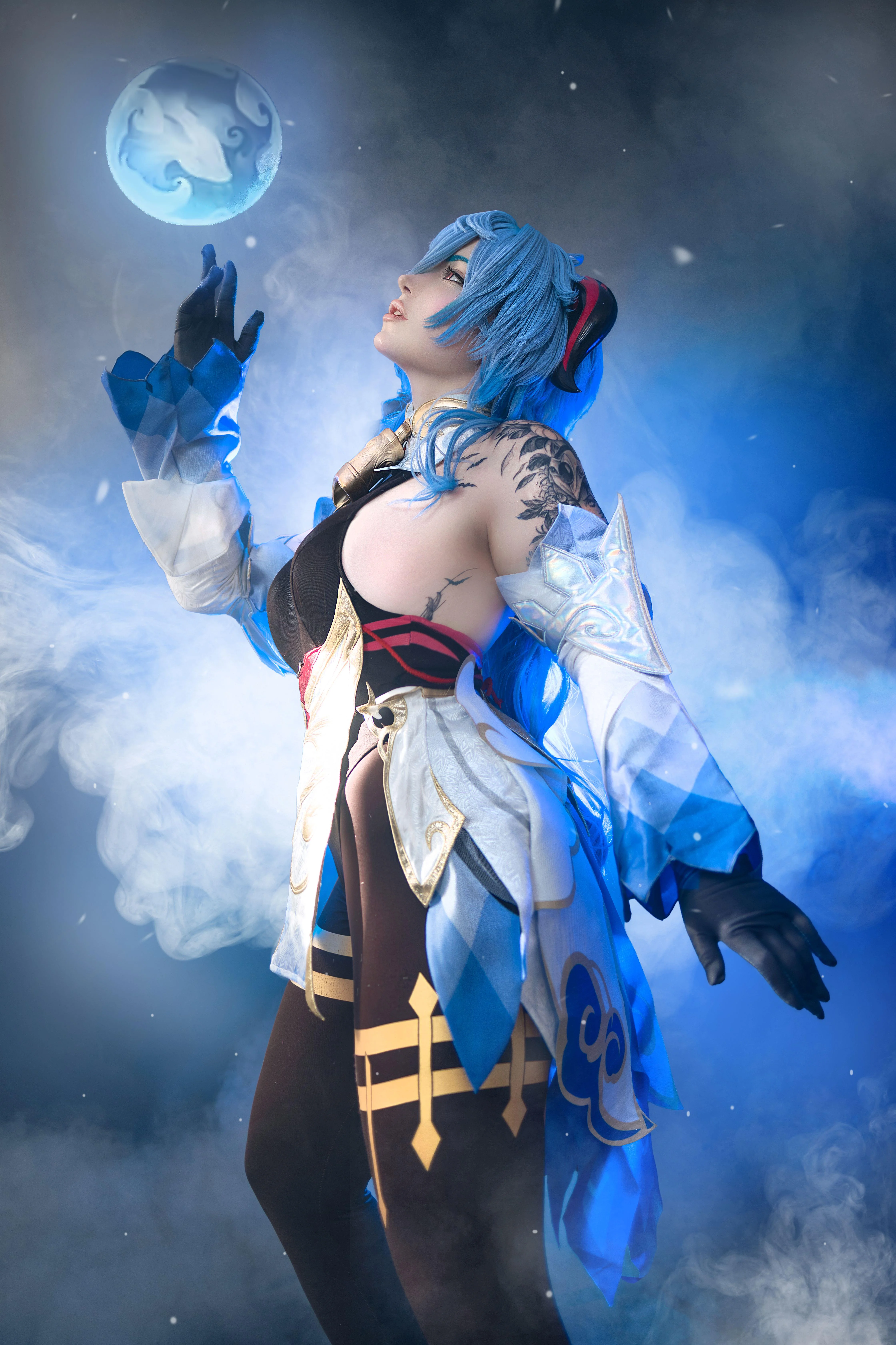 Ganyu cosplay by me (Kuroitsne) picture 1 of 1