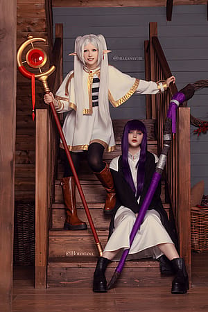 Frieren & Fern [Sousou no Frieren] by (Miakanayuri & Hologana)'