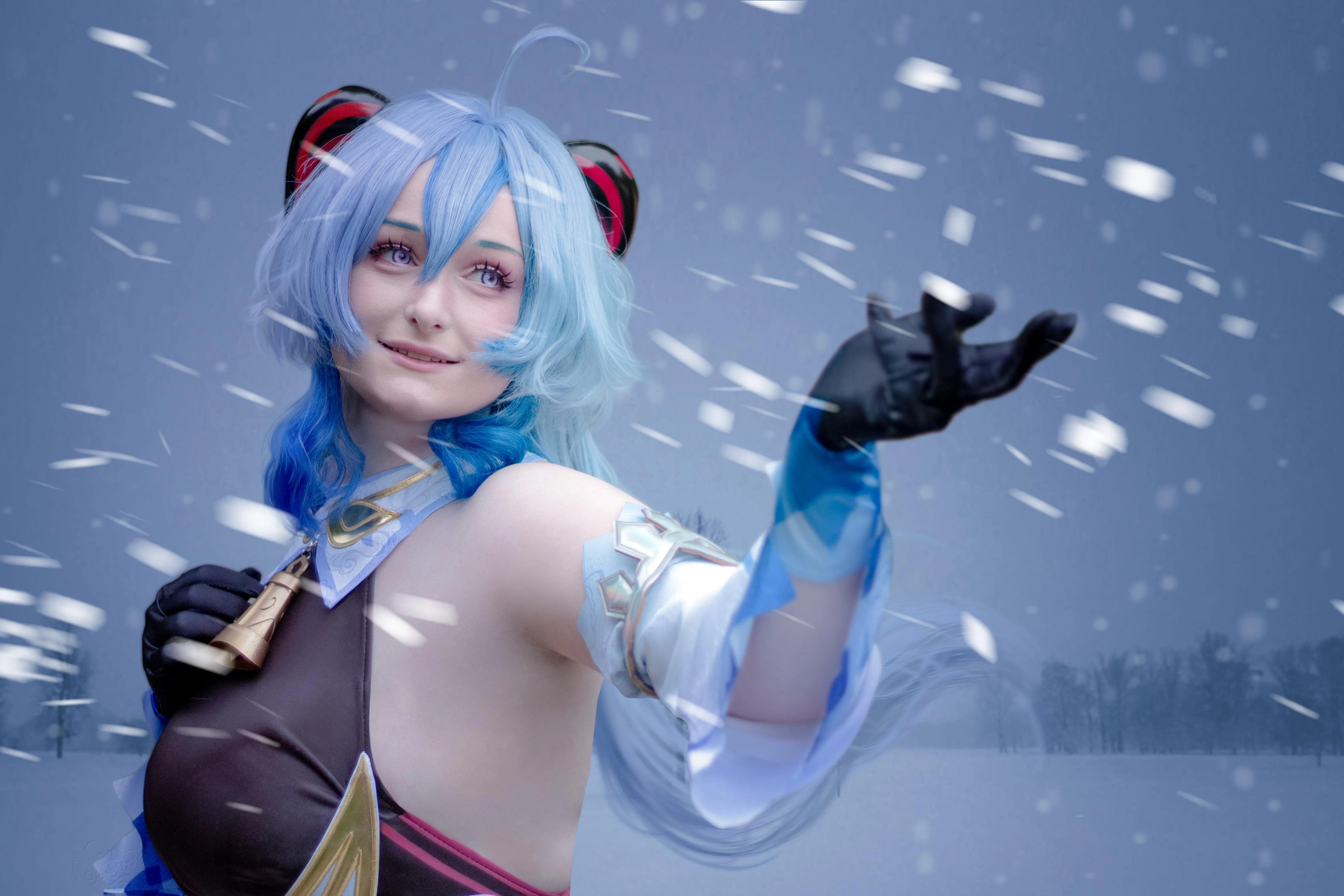 Snowy Ganyu by Phy_Nyan picture 1 of 1