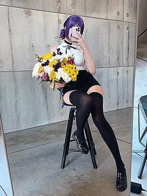 Reze from Chainsaw Man cosplay by Alina Becker'
