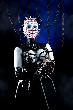 Pinhead from Hellraiser by TheladyRaven'
