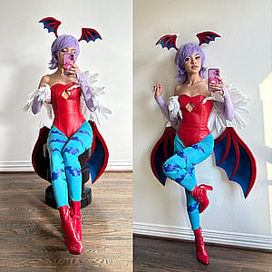 Lilith Aensland from Darkstalkers by [JustJazi]'